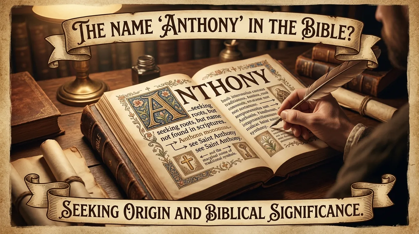 Anthony Meaning in Bible