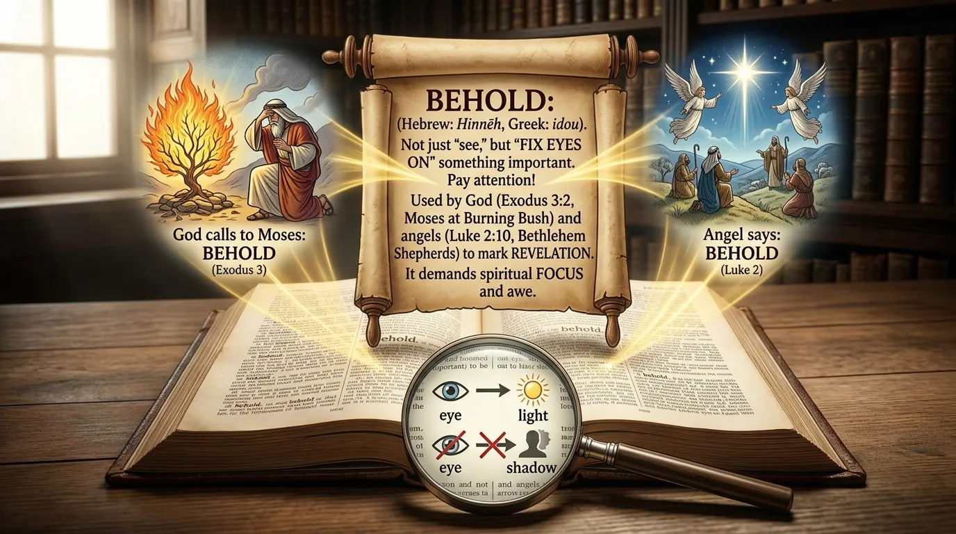 Behold Meaning in the Bible