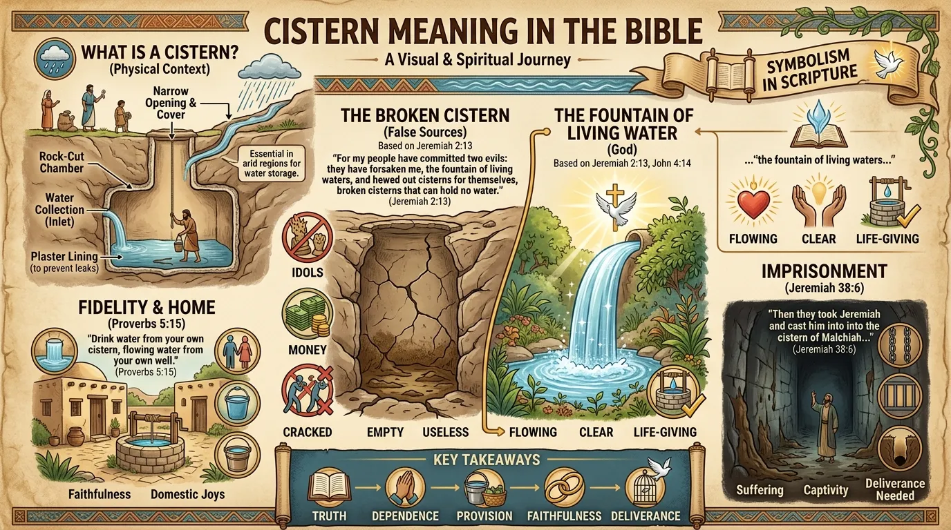 Cistern Meaning in the Bible