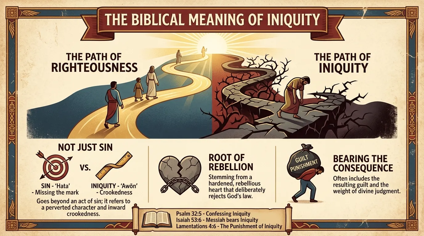 Meaning of Iniquity in the Bible