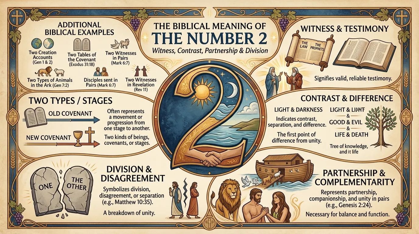 Number 2 Meaning in the Bible