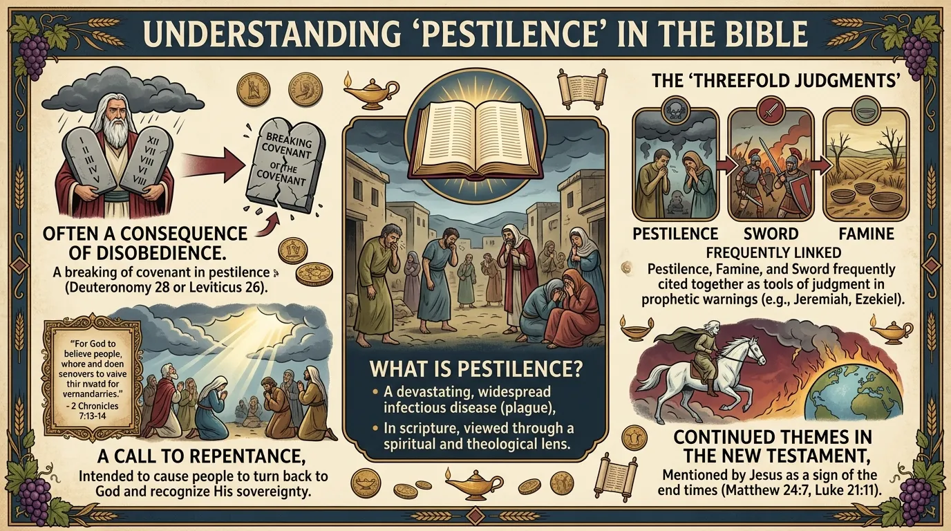 Pestilence Meaning in the Bible
