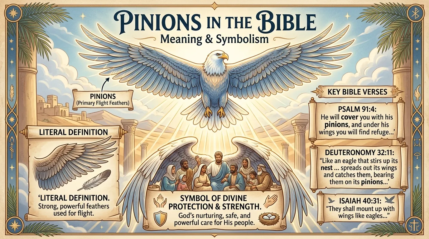 Pinions Meaning in the Bible