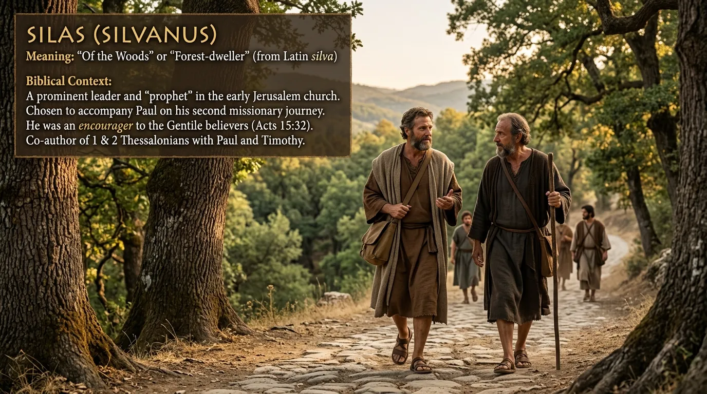 Silas Meaning in Bible