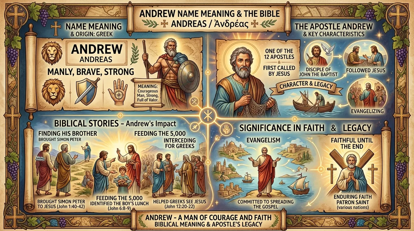 Andrew Name Meaning Bible
