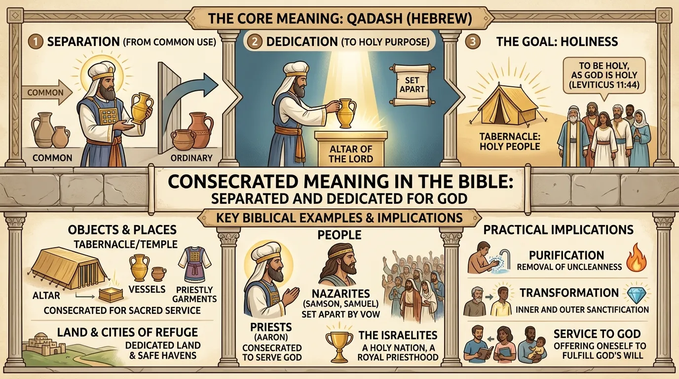 Consecrated Meaning in the Bible