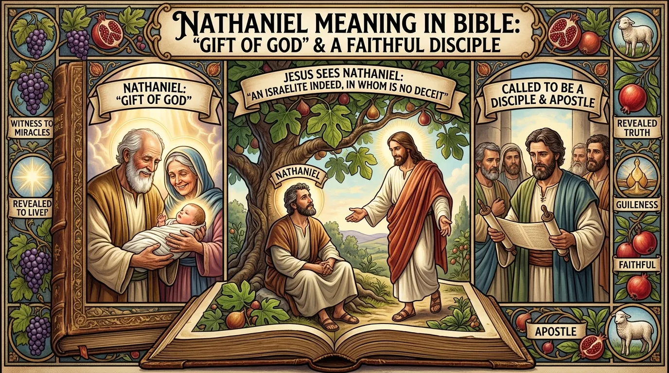 Nathaniel Meaning in Bible