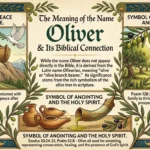 Oliver Name Meaning in Bible