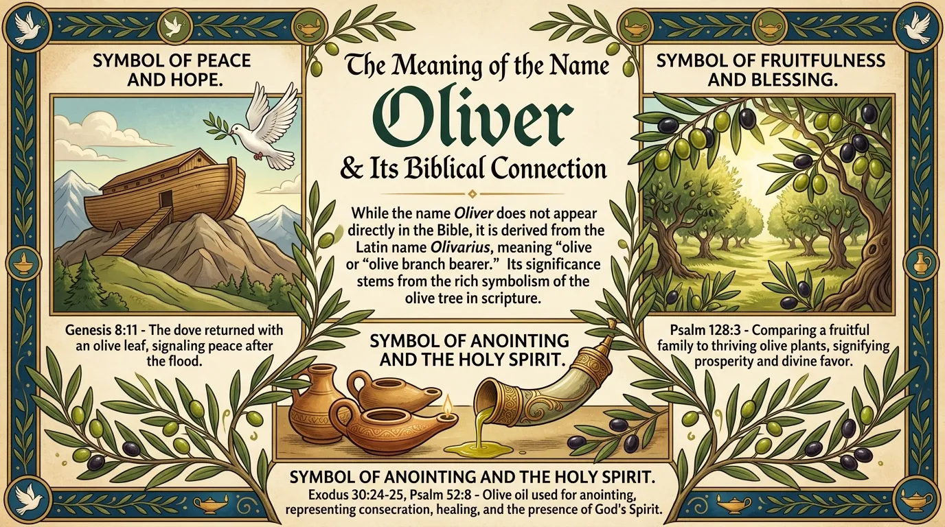 Oliver Name Meaning in Bible