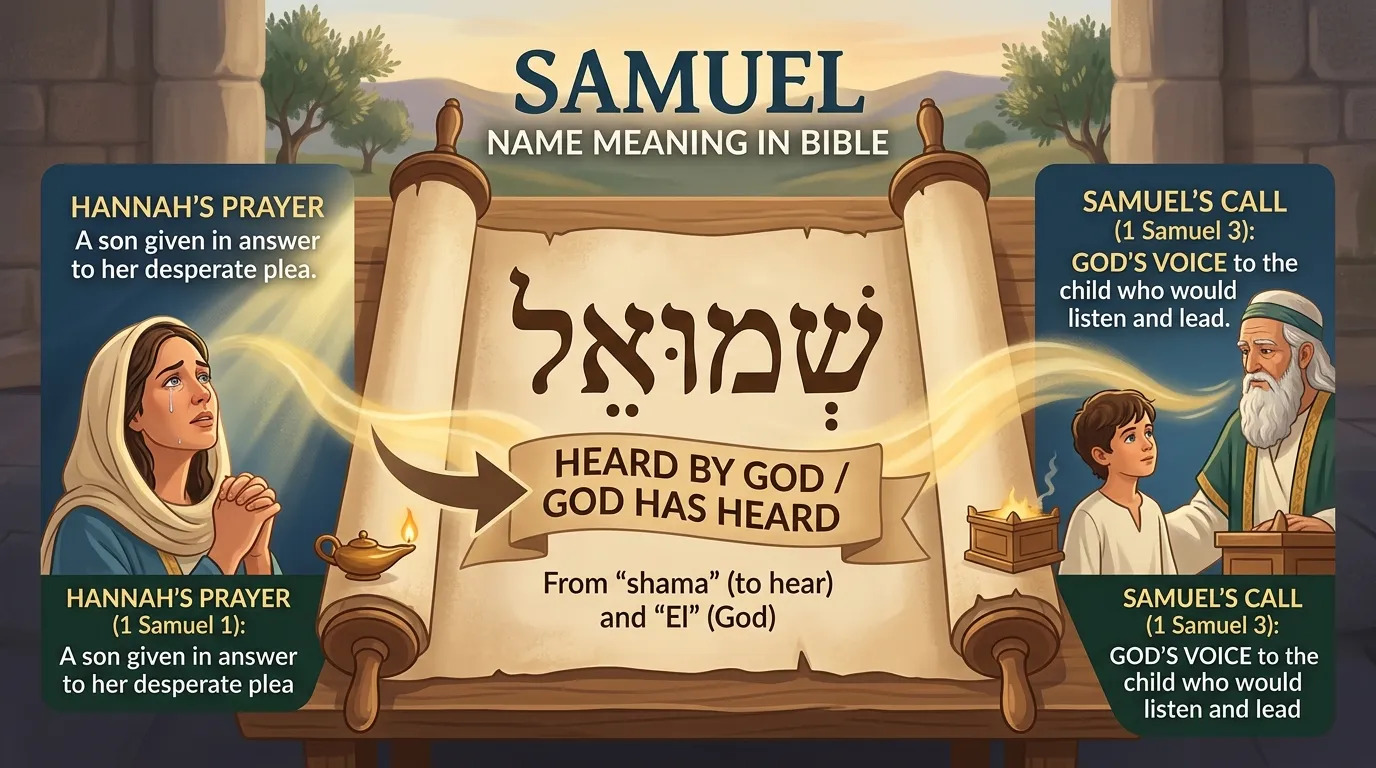 Samuel Name Meaning in Bible
