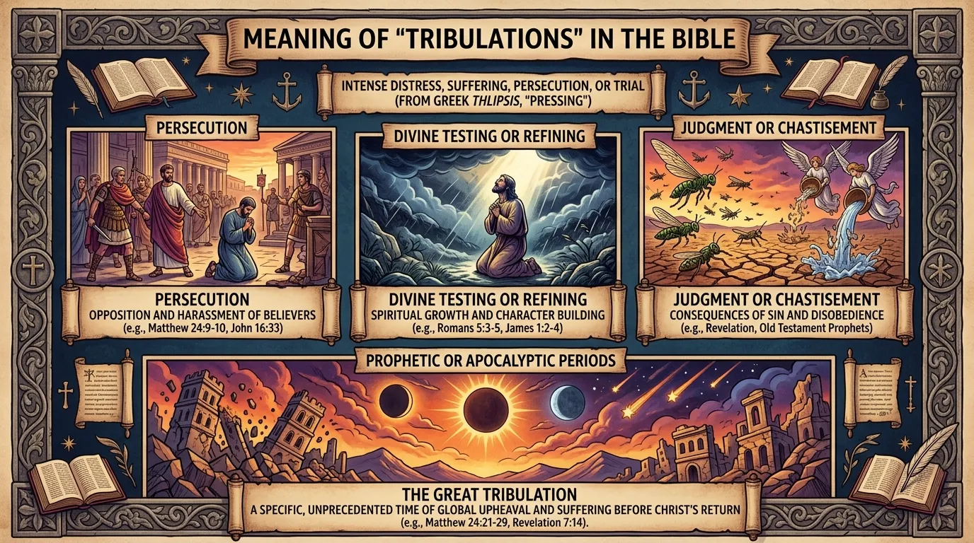 Tribulations Meaning in Bible